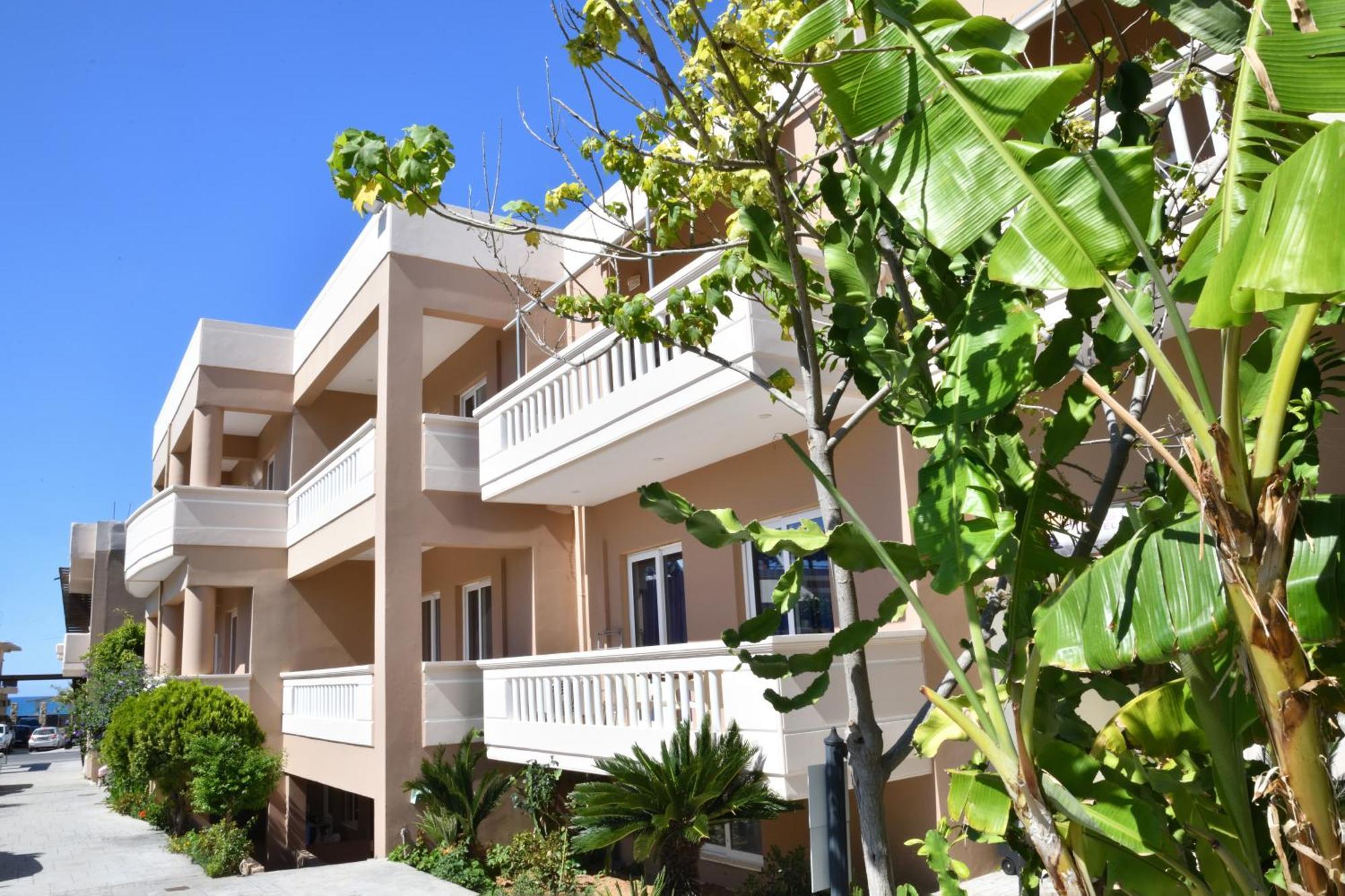 Akatos Hotel Agia Marina Buitenkant foto